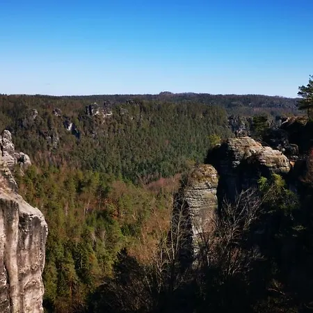Ferienwohnung Mit Blick Ins Grune Зебниц